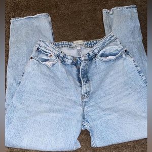 A&F Curve Love Dad Jeans